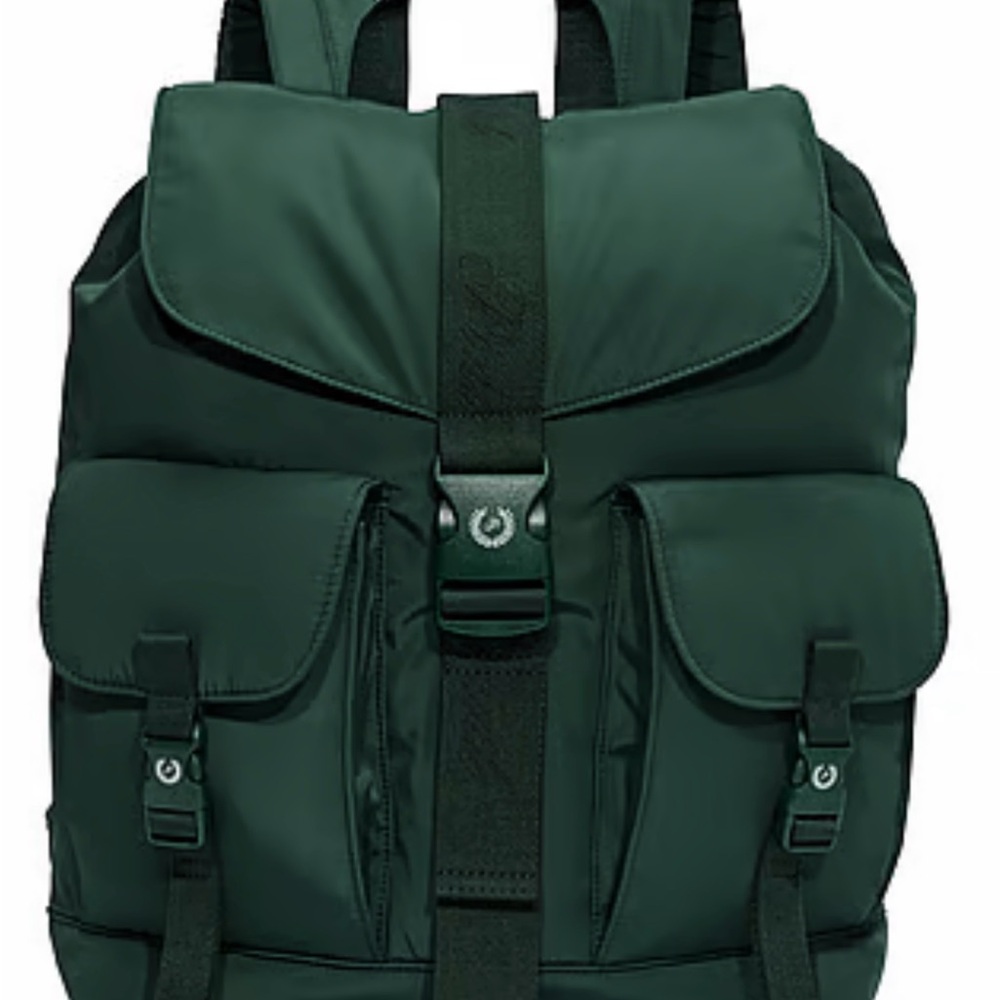 Pink Victoria Green Campus Backpack